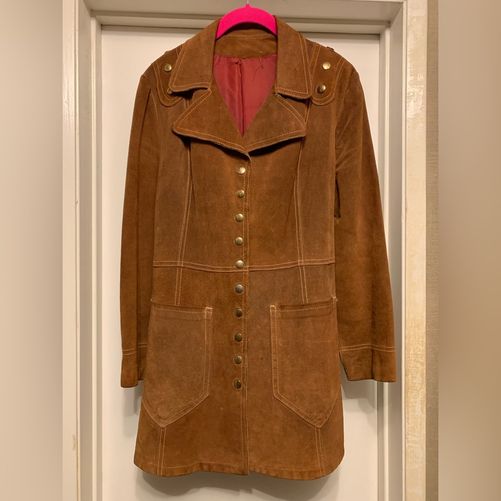🔥 Vintage Suede Jacket - Western Chic Meets Rockstar Vibes 🤠🎸🔥